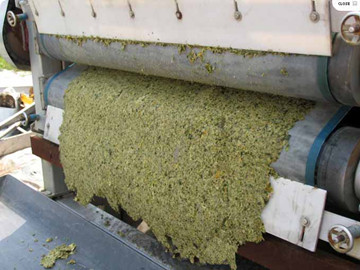 帶式壓濾機發貨西秀泵站泥漿處理工程