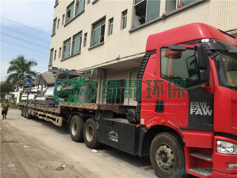 汕頭澄海帶式壓濾機處理建筑污泥案例 2 汕頭澄海帶式壓濾機處理建筑污泥案例 2
