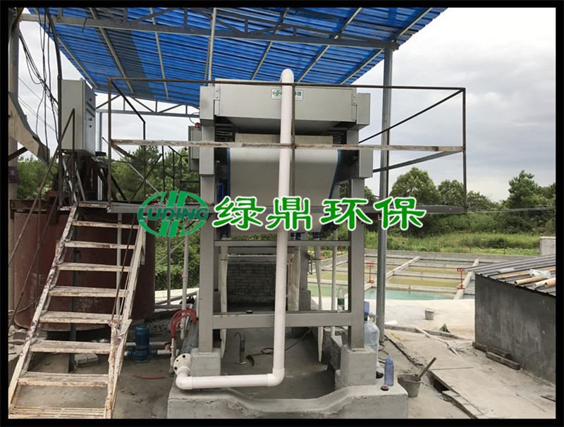 帶式壓濾機處理陶瓷廠泥漿（岳陽） 3